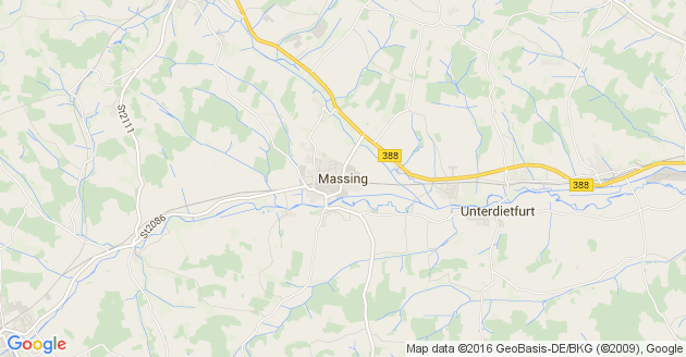 Karte Massing