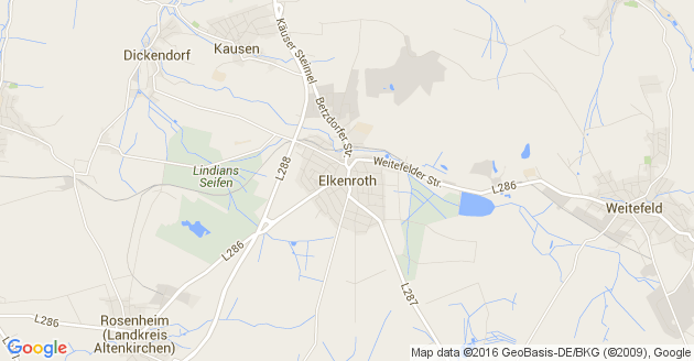 Karte Elkenroth
