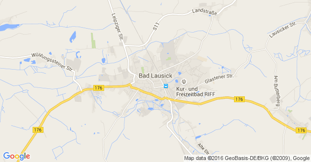 Karte Bad Lausick