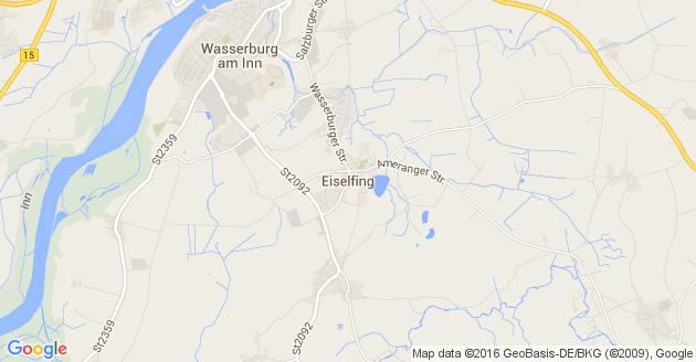Karte Eiselfing