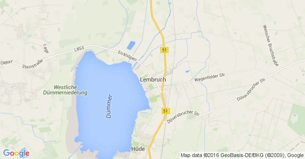 Karte Lembruch