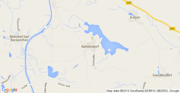 Karte Behlendorf