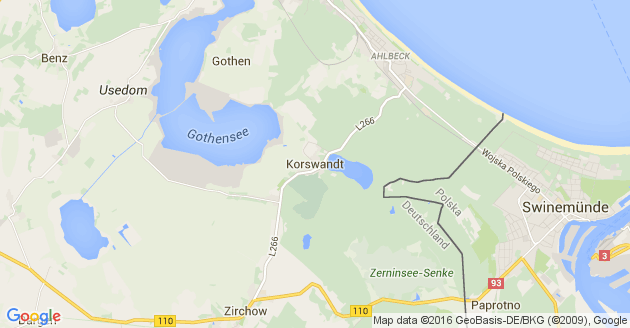 Karte Korswandt