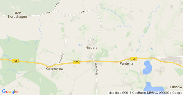 Karte Niepars