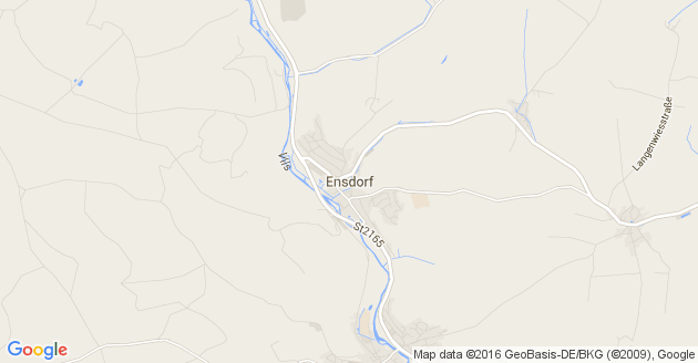 Karte Ensdorf in der Oberpfalz