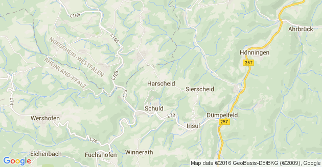 Karte Harscheid