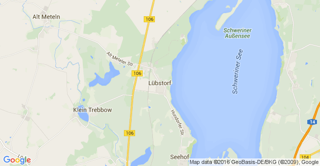 Karte Lübstorf