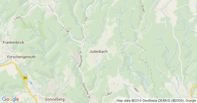 Karte Judenbach