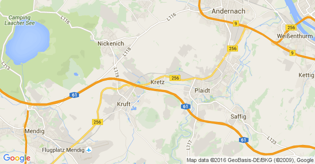 Karte Kretz