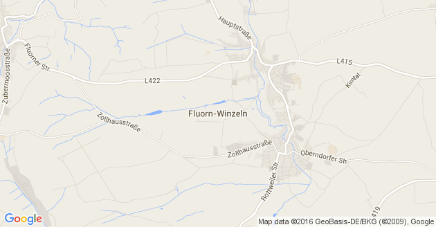 Karte Fluorn Winzeln