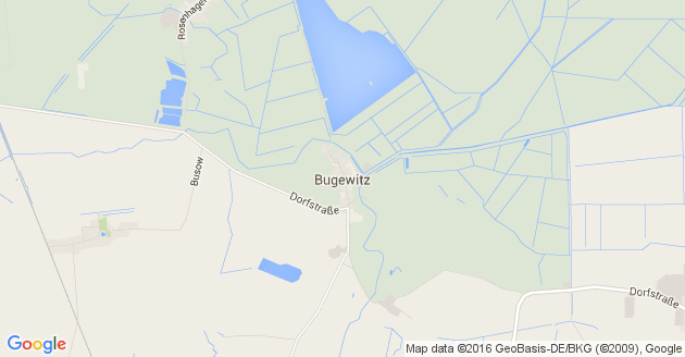 Karte Bugewitz