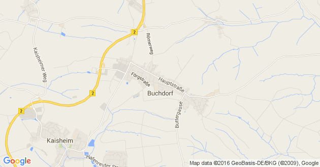 Karte Buchdorf