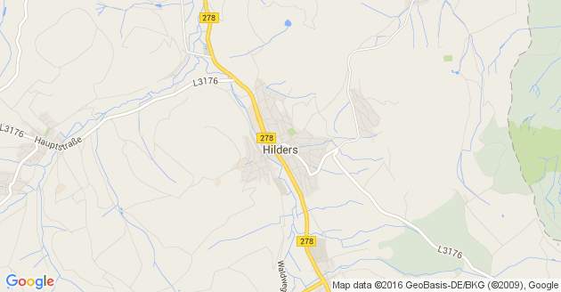 Karte Hilders