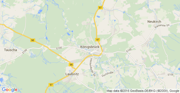 Karte Königsbrück