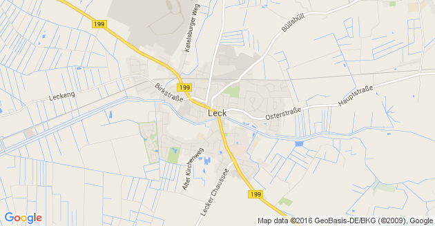 Karte Leck