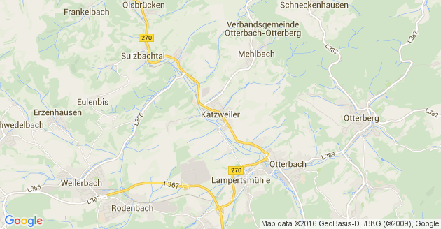 Karte Katzweiler