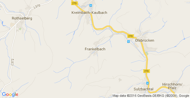 Karte Frankelbach