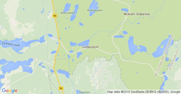 Karte Godendorf