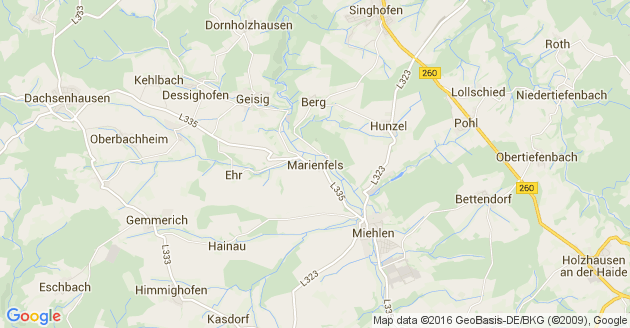 Karte Marienfels