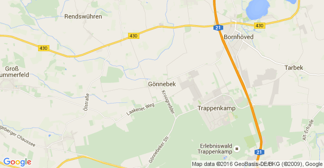 Karte Gönnebek