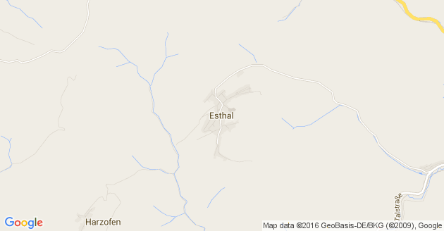 Karte Esthal