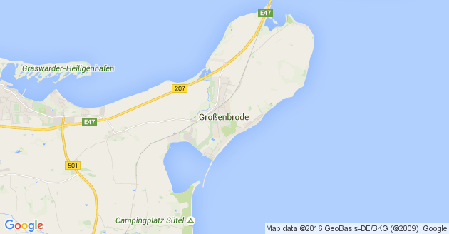 Karte Großenbrode