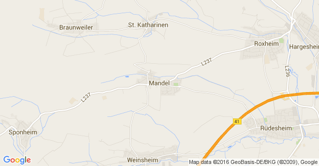 Karte Mandel