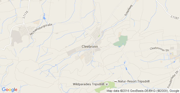 Karte Cleebronn              