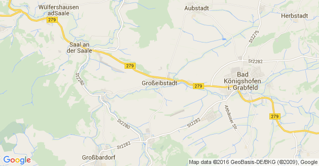 Karte Großeibstadt
