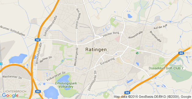 Karte Ratingen
