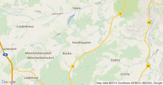 Karte Hundhaupten
