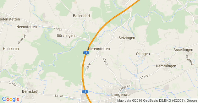 Karte Nerenstetten