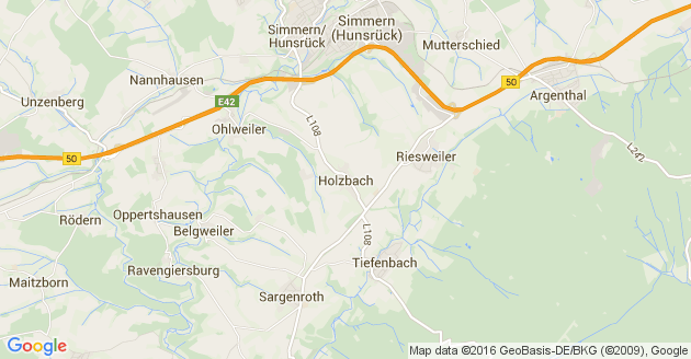 Karte Holzbach