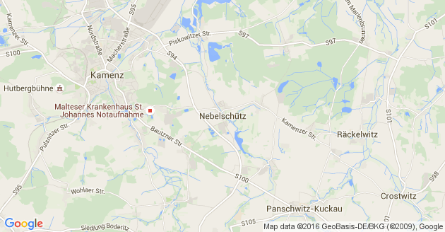 Karte Nebelschütz