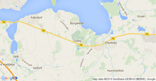 Karte Güby