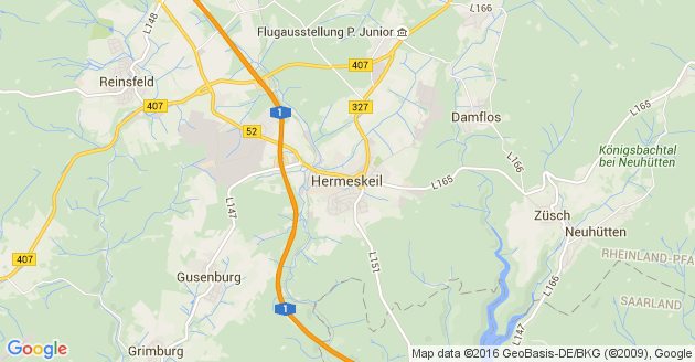 Karte Hermeskeil