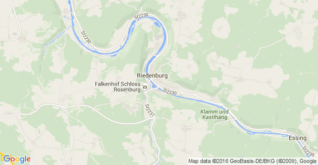 Karte Riedenburg