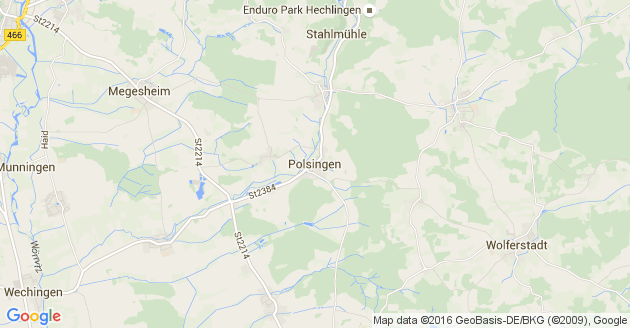 Karte Polsingen