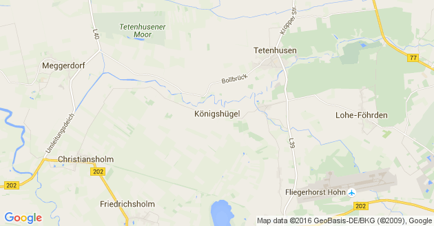 Karte Königshügel