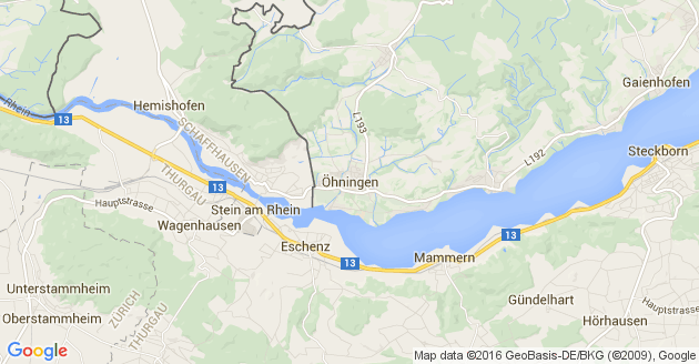 Karte Öhningen