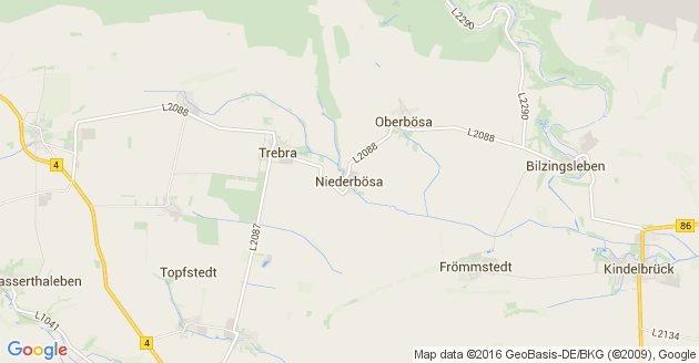 Karte Niederbösa