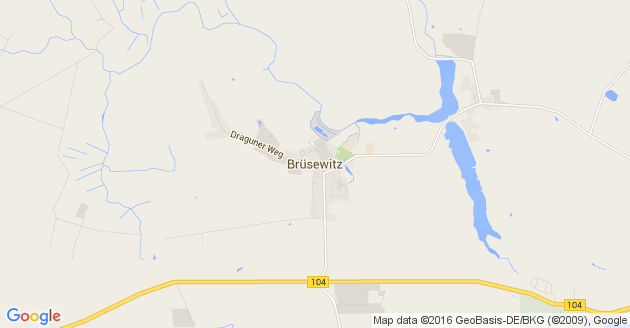 Karte Brüsewitz