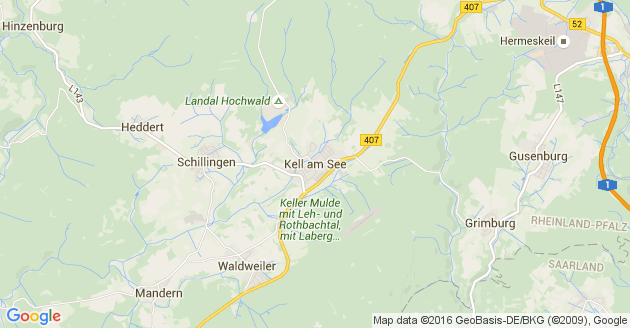 Karte Kell am See