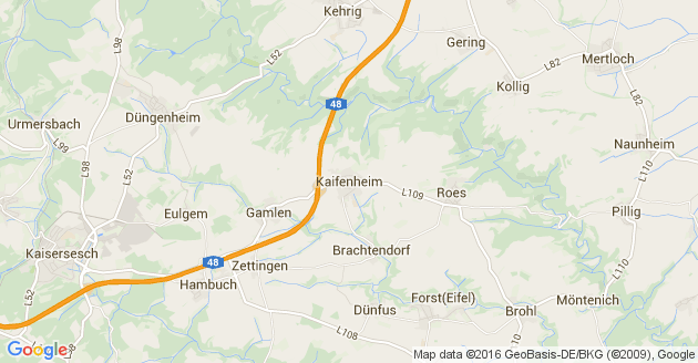 Karte Kaifenheim