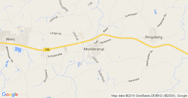 Karte Munkbrarup