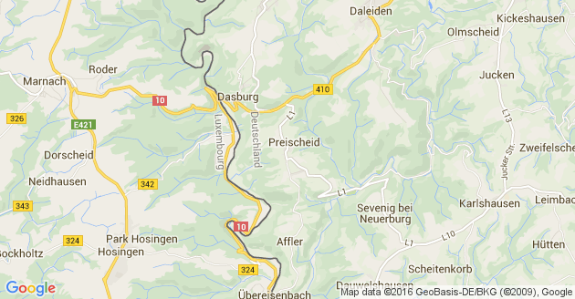 Karte Preischeid