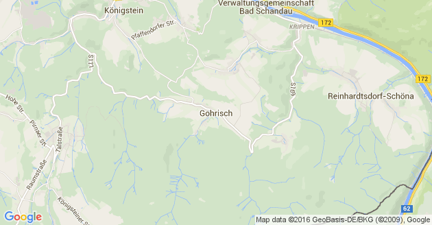 Karte Gohrisch