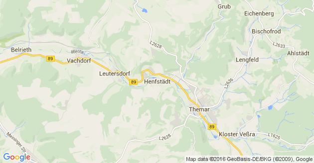 Karte Henfstädt