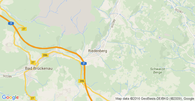 Karte Riedenberg