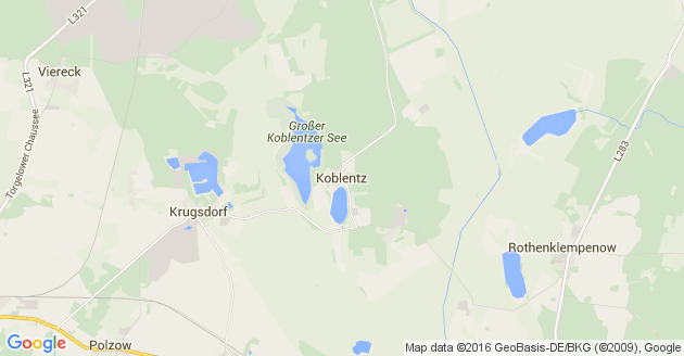 Karte Koblentz